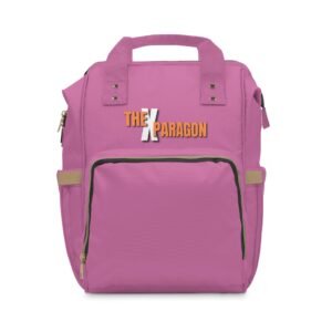 👶 The X Paragon Diaper Backpack – Lightweight, Multi-Pocket Design, Spacious & Travel-Ready -- Pink